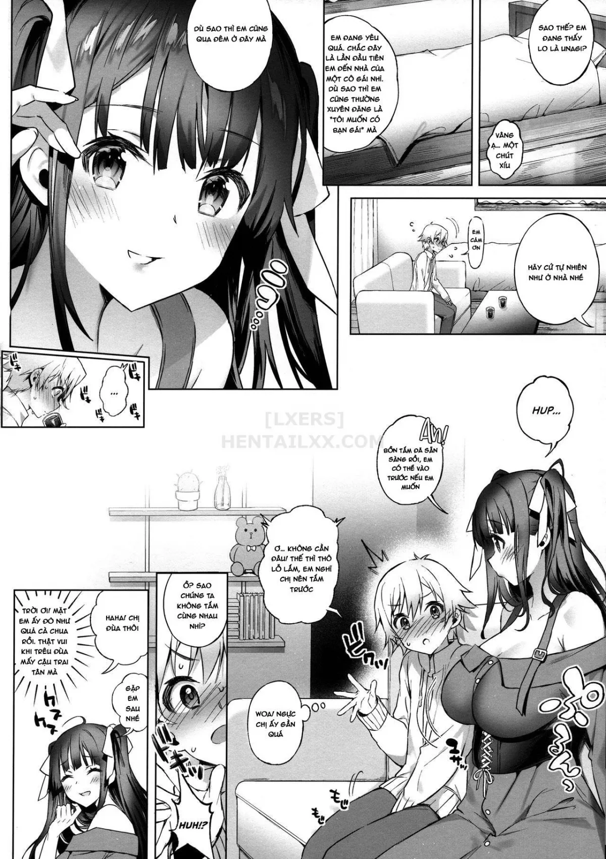 HentaiVN.net - Ảnh 7 - Off-Pako Onee-San Wa Gaman Ga Dekinai - Chap 1
