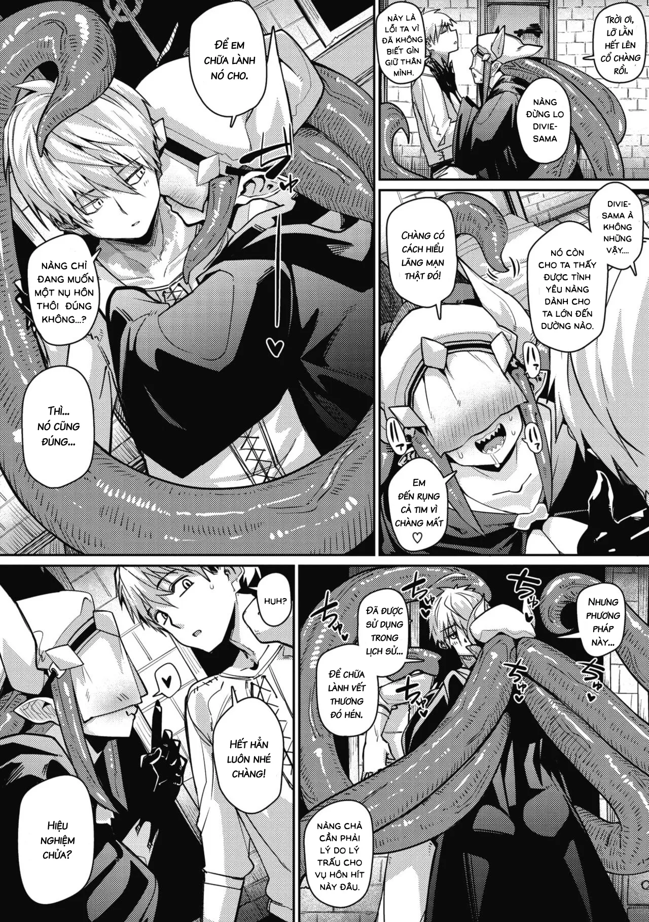 HentaiVN.net - Ảnh 10 - Love-Love Devil Tentacle [ラブラブデビルテンタクル] - Chap 1