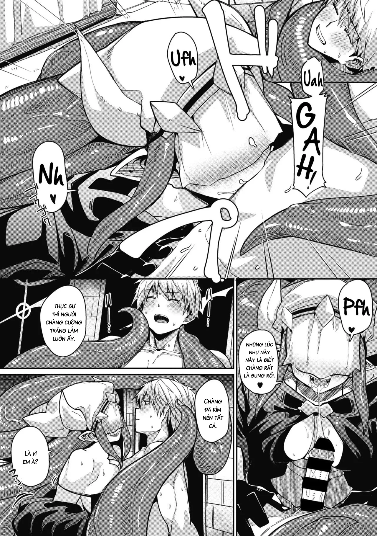 HentaiVN.net - Ảnh 14 - Love-Love Devil Tentacle [ラブラブデビルテンタクル] - Chap 1