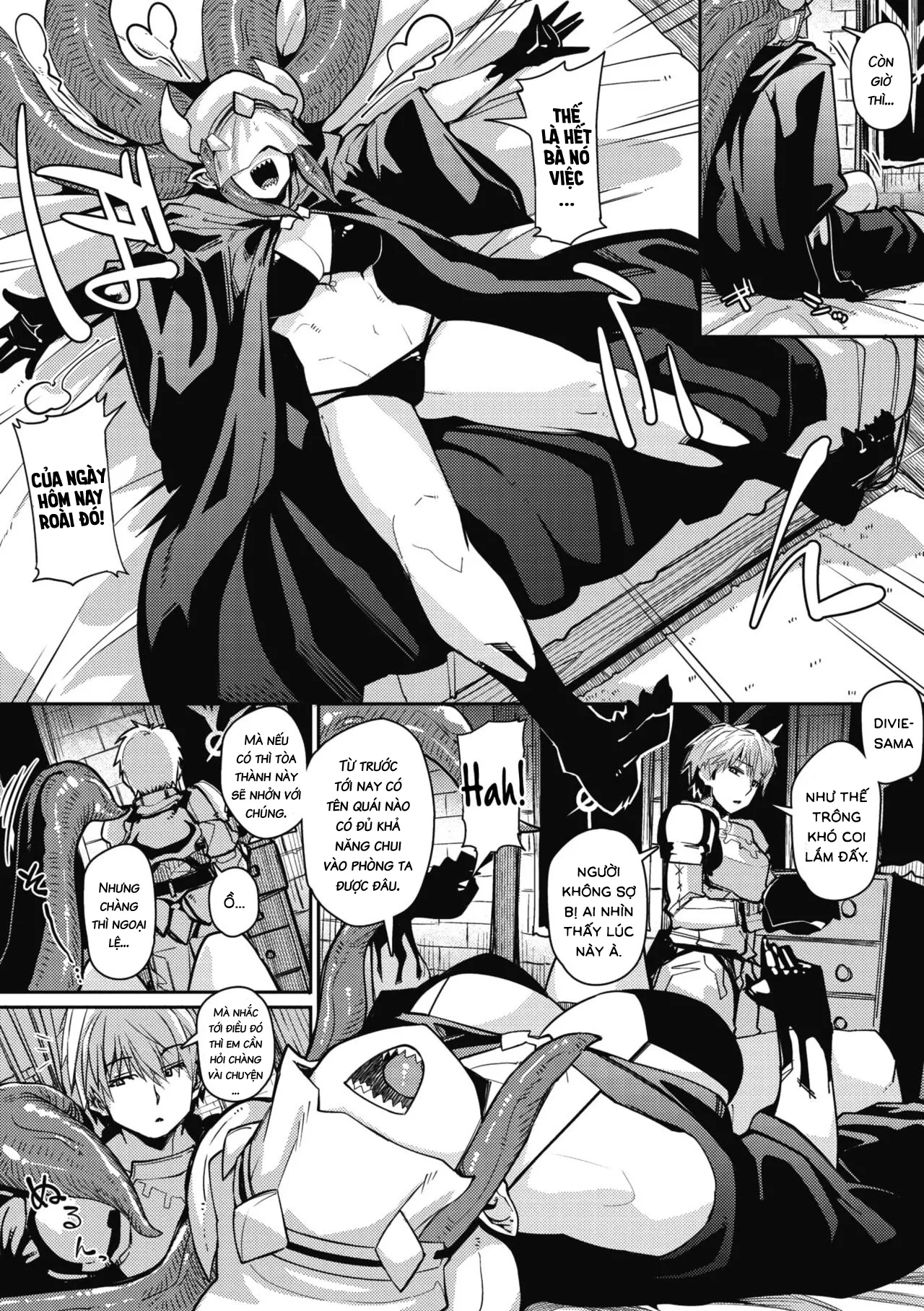 HentaiVN.net - Ảnh 6 - Love-Love Devil Tentacle [ラブラブデビルテンタクル] - Chap 1