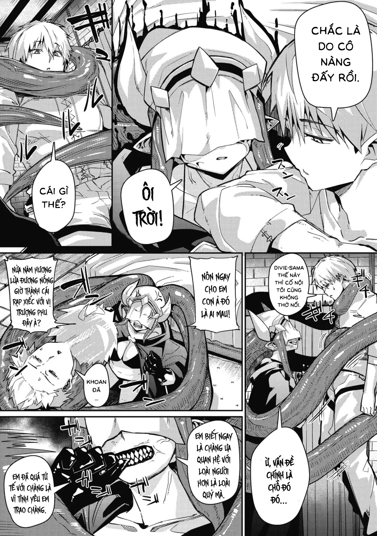 HentaiVN.net - Ảnh 8 - Love-Love Devil Tentacle [ラブラブデビルテンタクル] - Chap 1