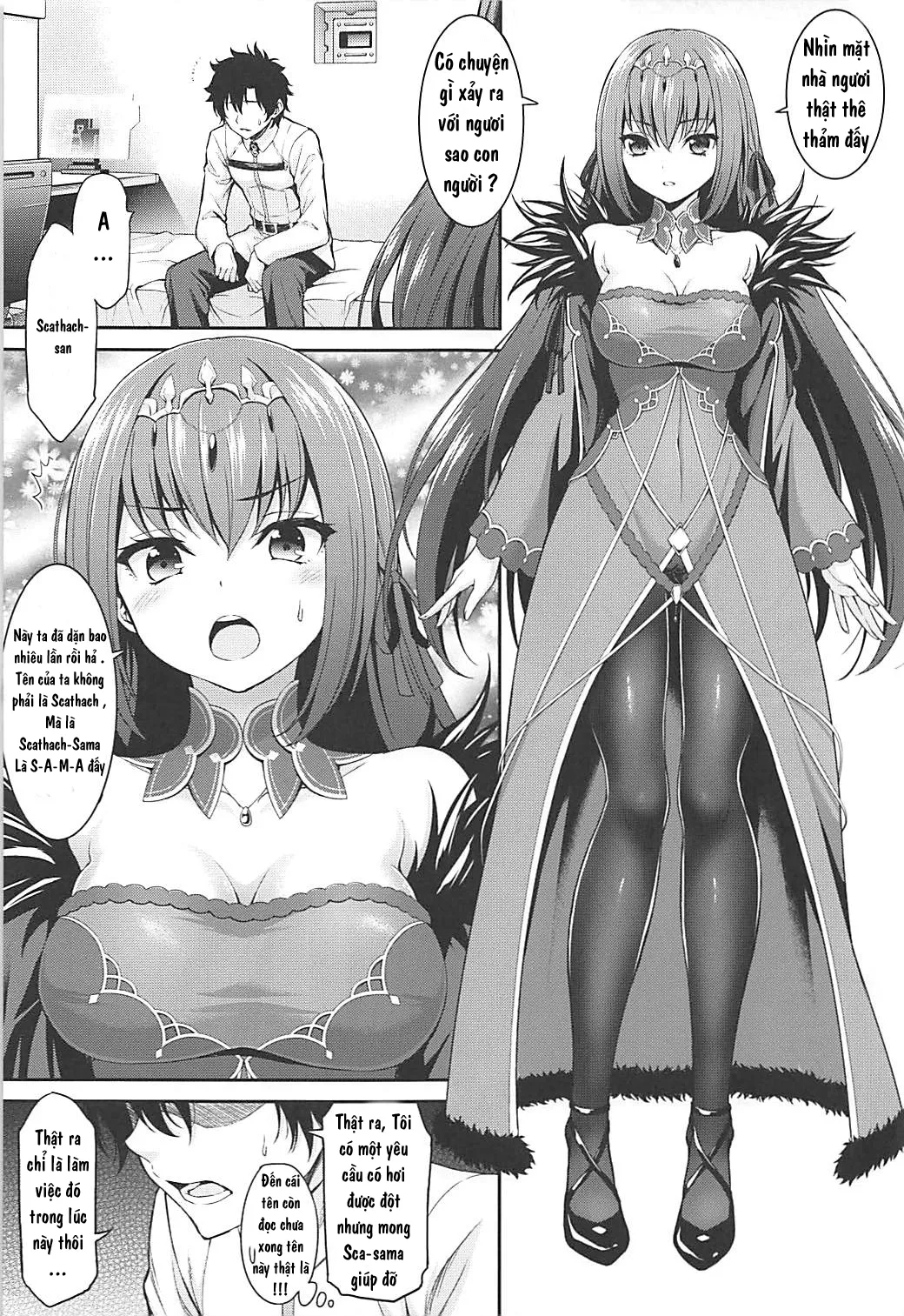 HentaiVN.net - Ảnh 5 - Scathach Play (Fate/Grand Order) - Chap 1