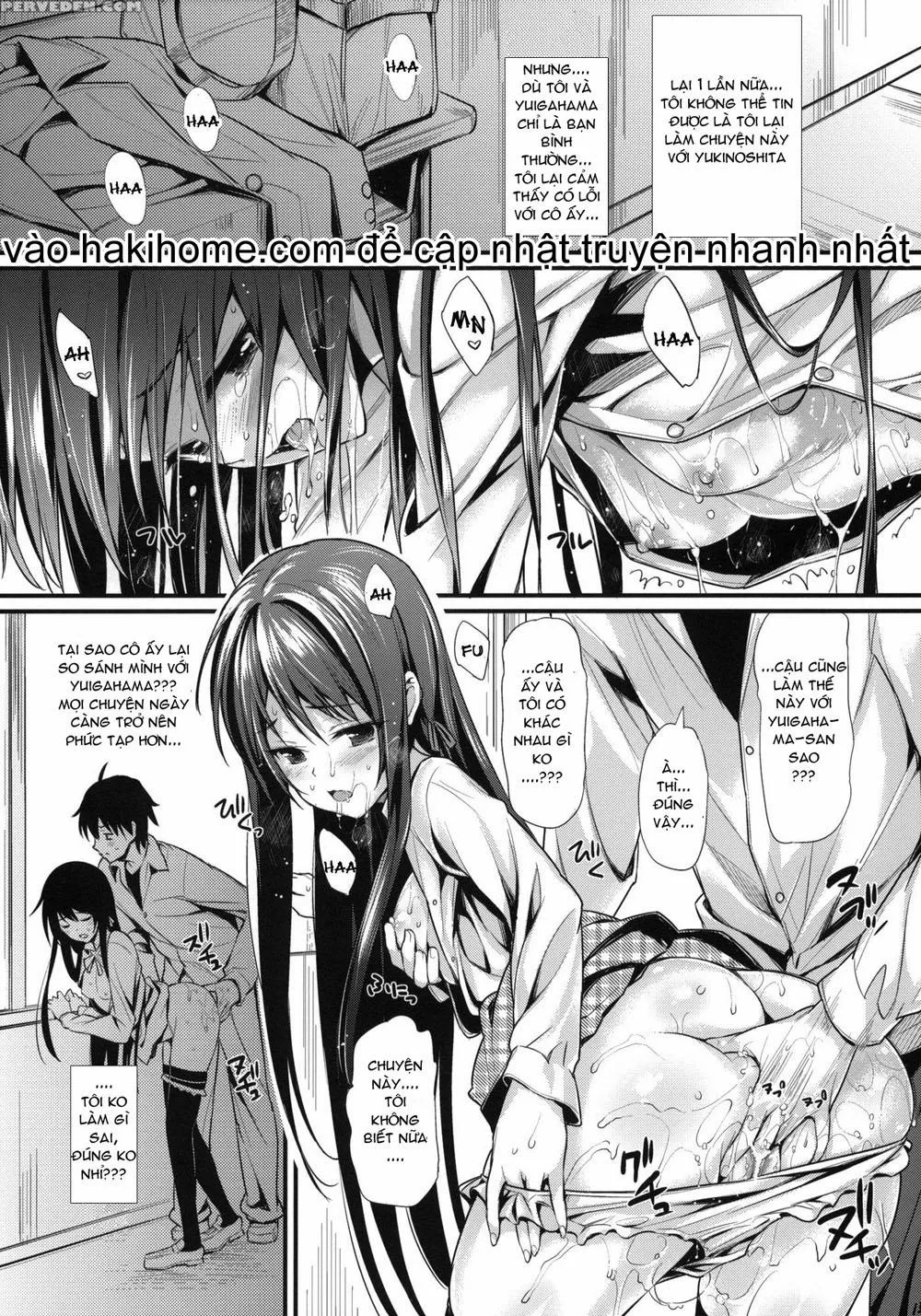HentaiVN.net - Ảnh 4 - I Graduated From Being A Virgin. (Yahari Ore No Seishun Love Come Wa Machigatteiru) - Chap 1