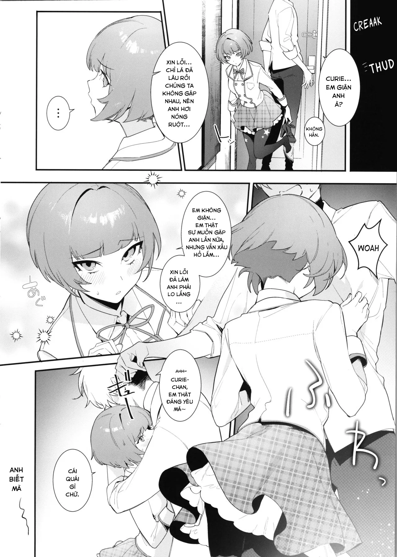 HentaiVN.net - Ảnh 4 - Curie-chan to Kawaii Suru Hon. (Shining Star) [キュリちゃんと「かわいい」する本] - Chap 1