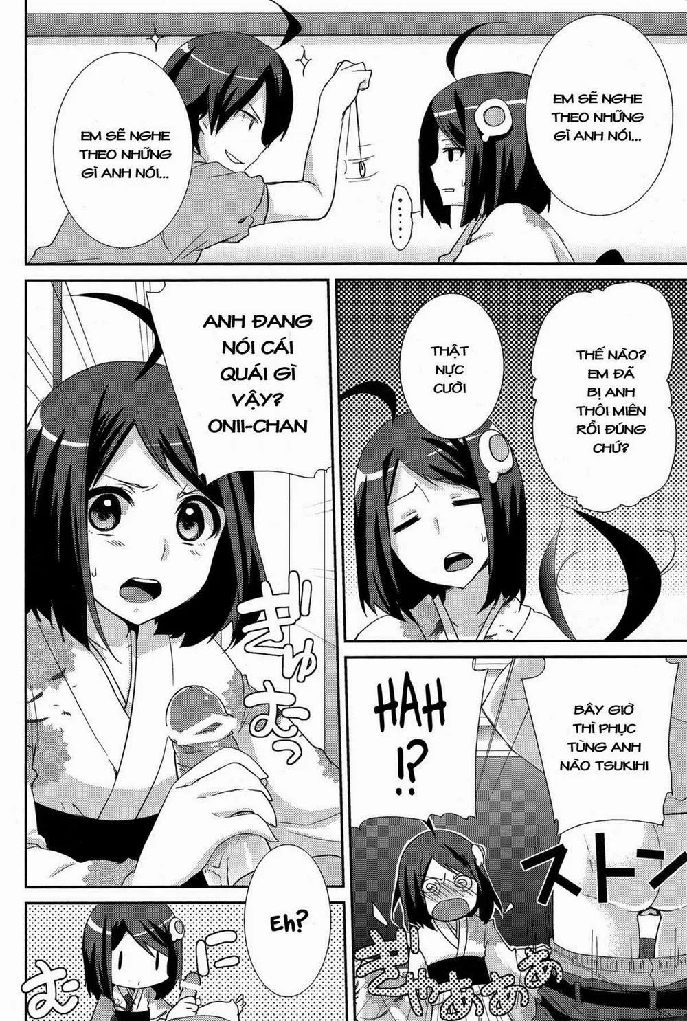 HentaiVN.net - Ảnh 5 - Tsukihi Hypno (Bakemonogatari) - Chap 1