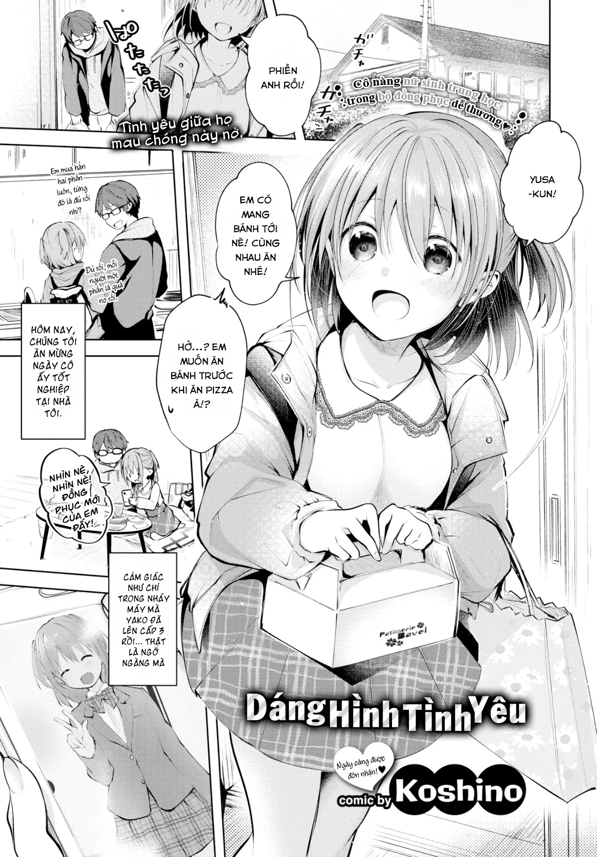 HentaiVN.net - Ảnh 2 - Dáng Hình Tình Yêu - Chap 1