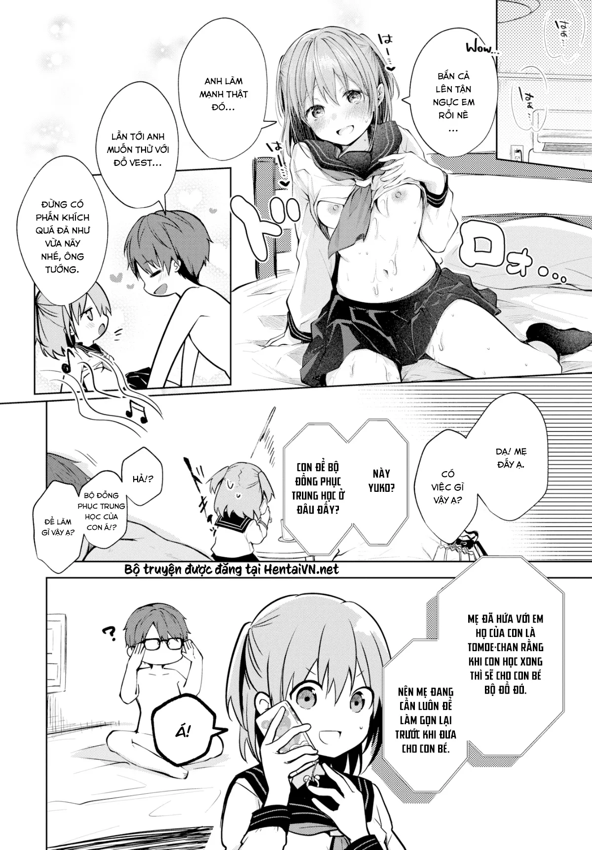 HentaiVN.net - Ảnh 21 - Dáng Hình Tình Yêu - Chap 1