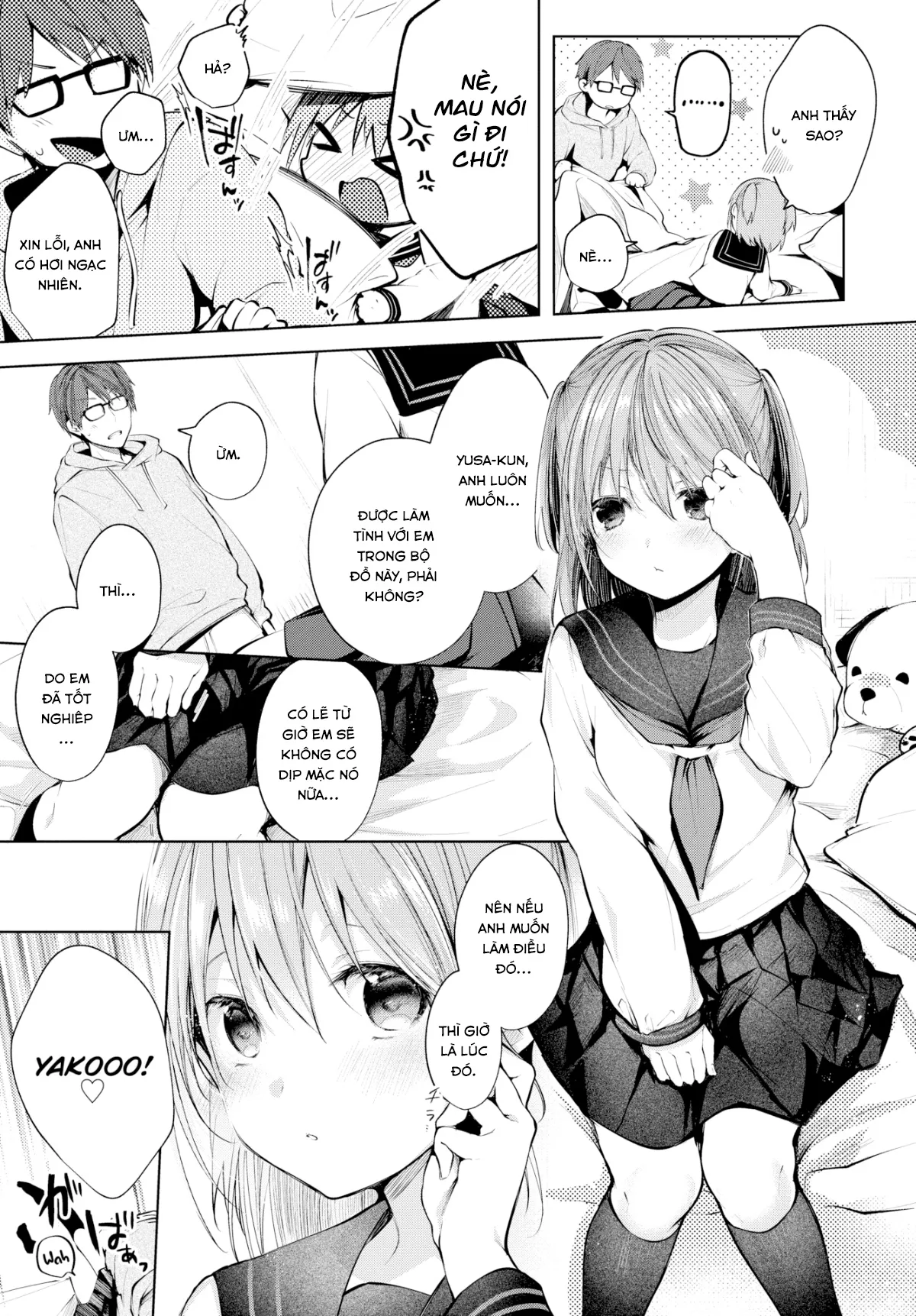 HentaiVN.net - Ảnh 6 - Dáng Hình Tình Yêu - Chap 1