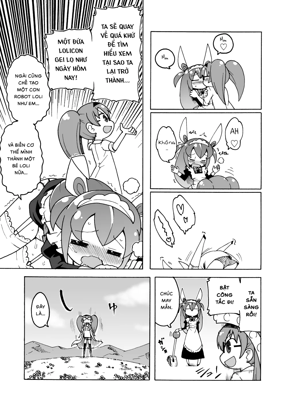 HentaiVN.net - Ảnh 3 - Cỗ máy thời cmn gian [Time Machine Manga; タイムマシンマンガ] - Chap 1