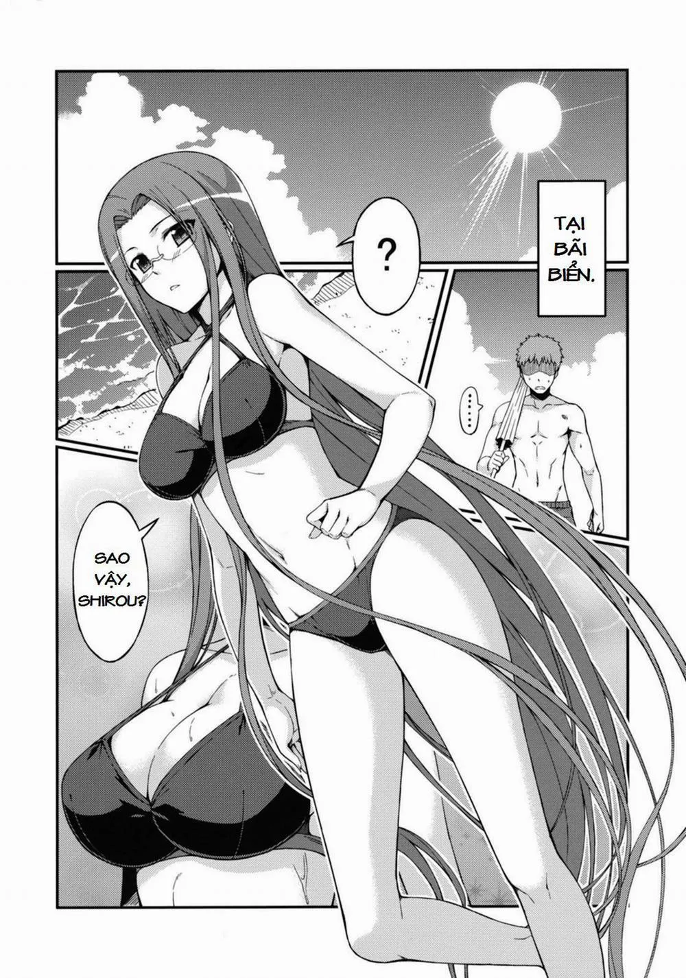 HentaiVN.net - Ảnh 5 - Rider-san to Kaisuiyoku (Fate Stay Night) - Chap 1