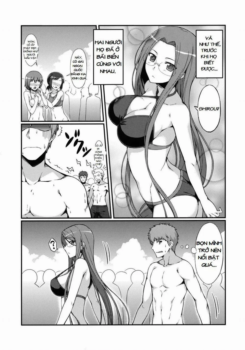 HentaiVN.net - Ảnh 7 - Rider-san to Kaisuiyoku (Fate Stay Night) - Chap 1
