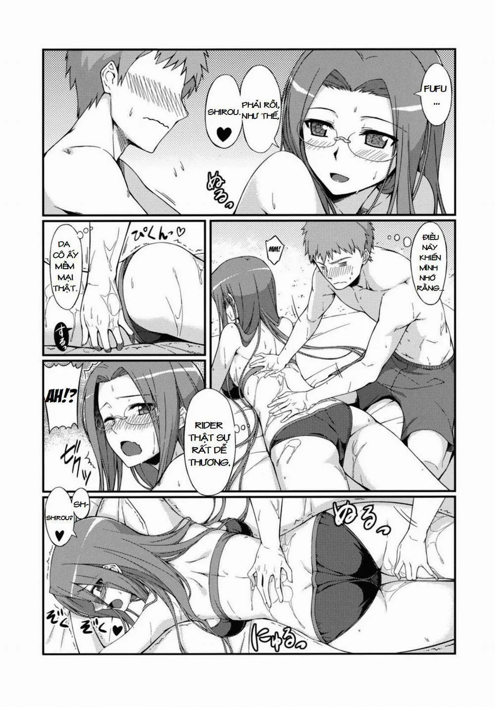 HentaiVN.net - Ảnh 9 - Rider-san to Kaisuiyoku (Fate Stay Night) - Chap 1