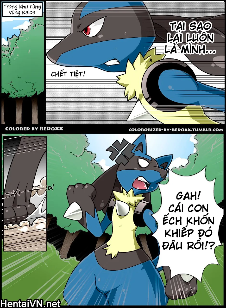 HentaiVN.net - Ảnh 3 - Tongue Tied (Pokemon) - Chap 1