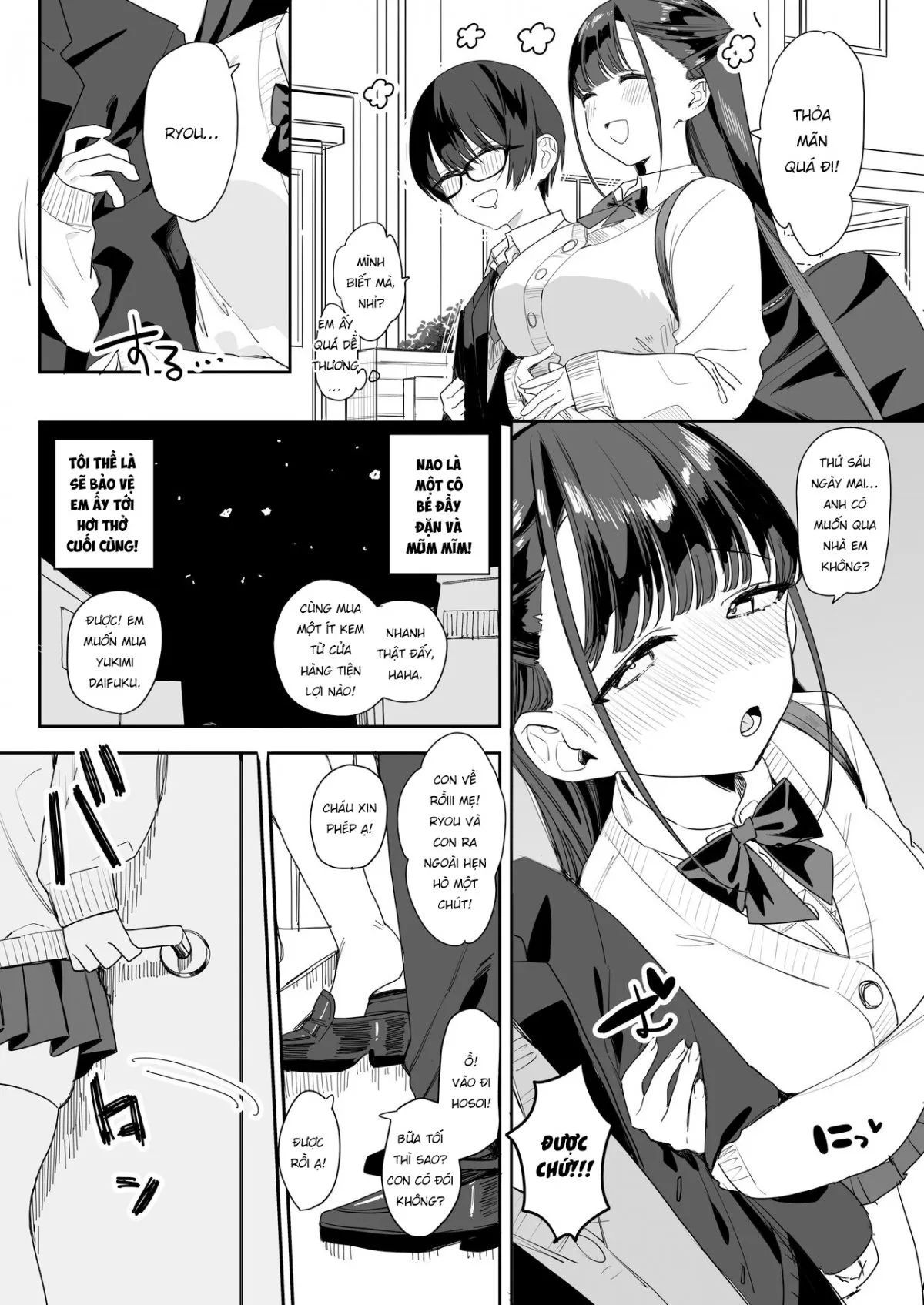 HentaiVN.net - Ảnh 8 - Mochimochi Nao's Sweet and Sexy Story That Makes You Melt - Chap 1