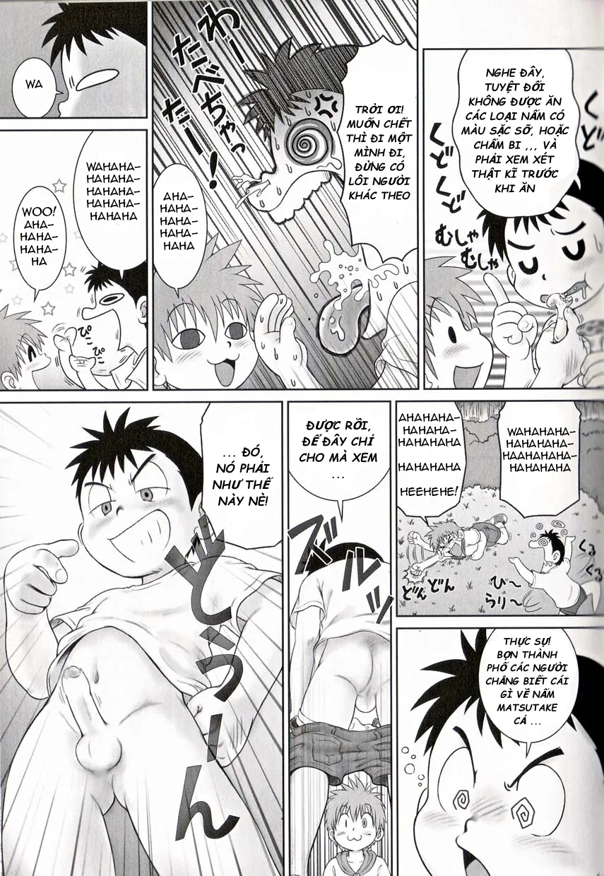HentaiVN.net - Ảnh 5 - Boy thành phố và nấm matsutake [Kinoko Chuui] - Chap 1