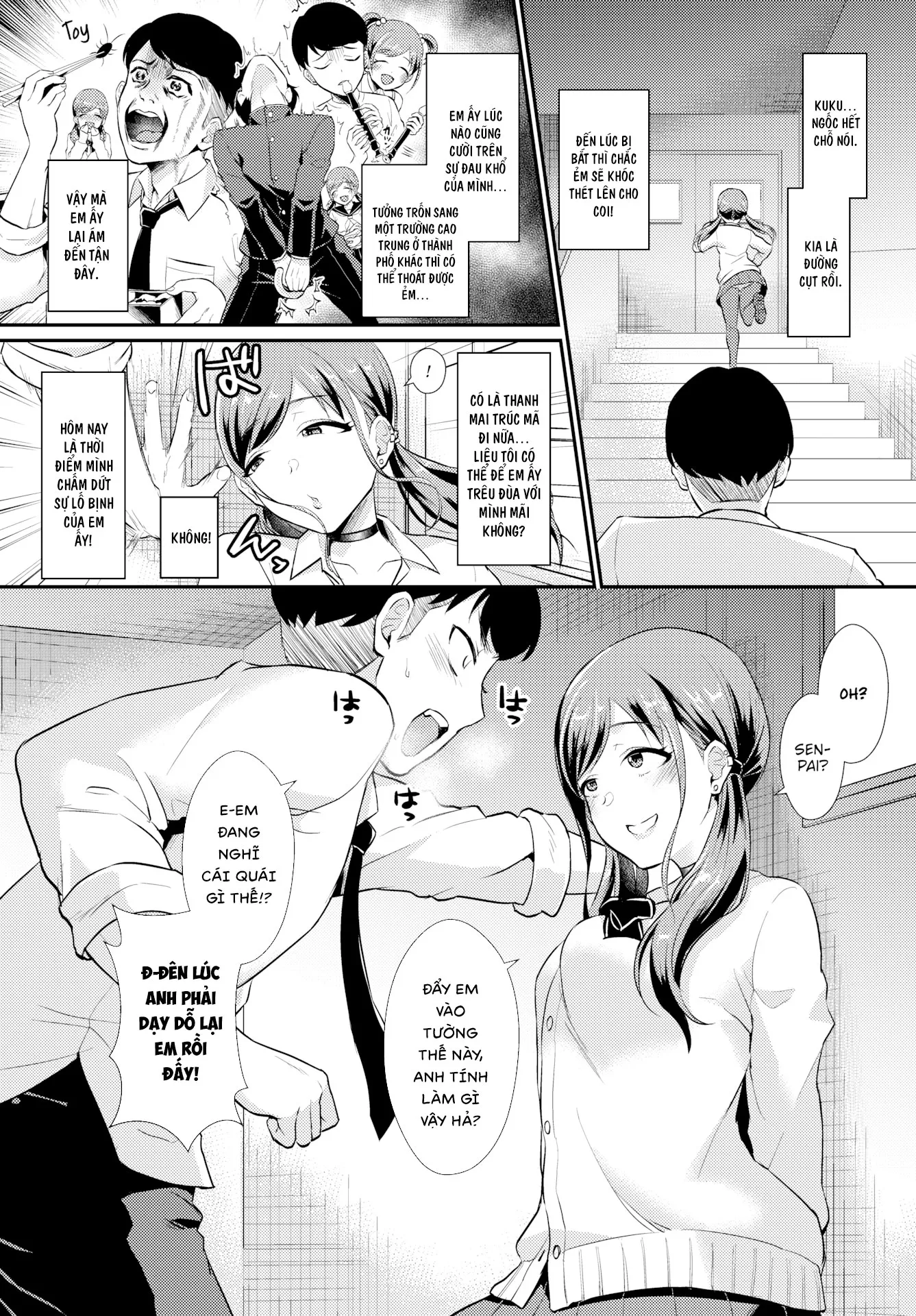 HentaiVN.net - Ảnh 3 - Don't Get Too Excited, Kouhai! - Chap 1