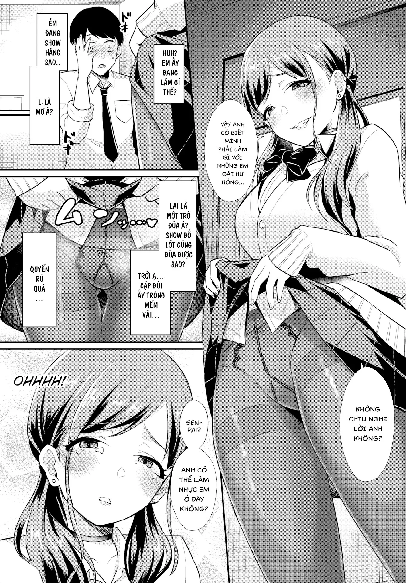 HentaiVN.net - Ảnh 5 - Don't Get Too Excited, Kouhai! - Chap 1