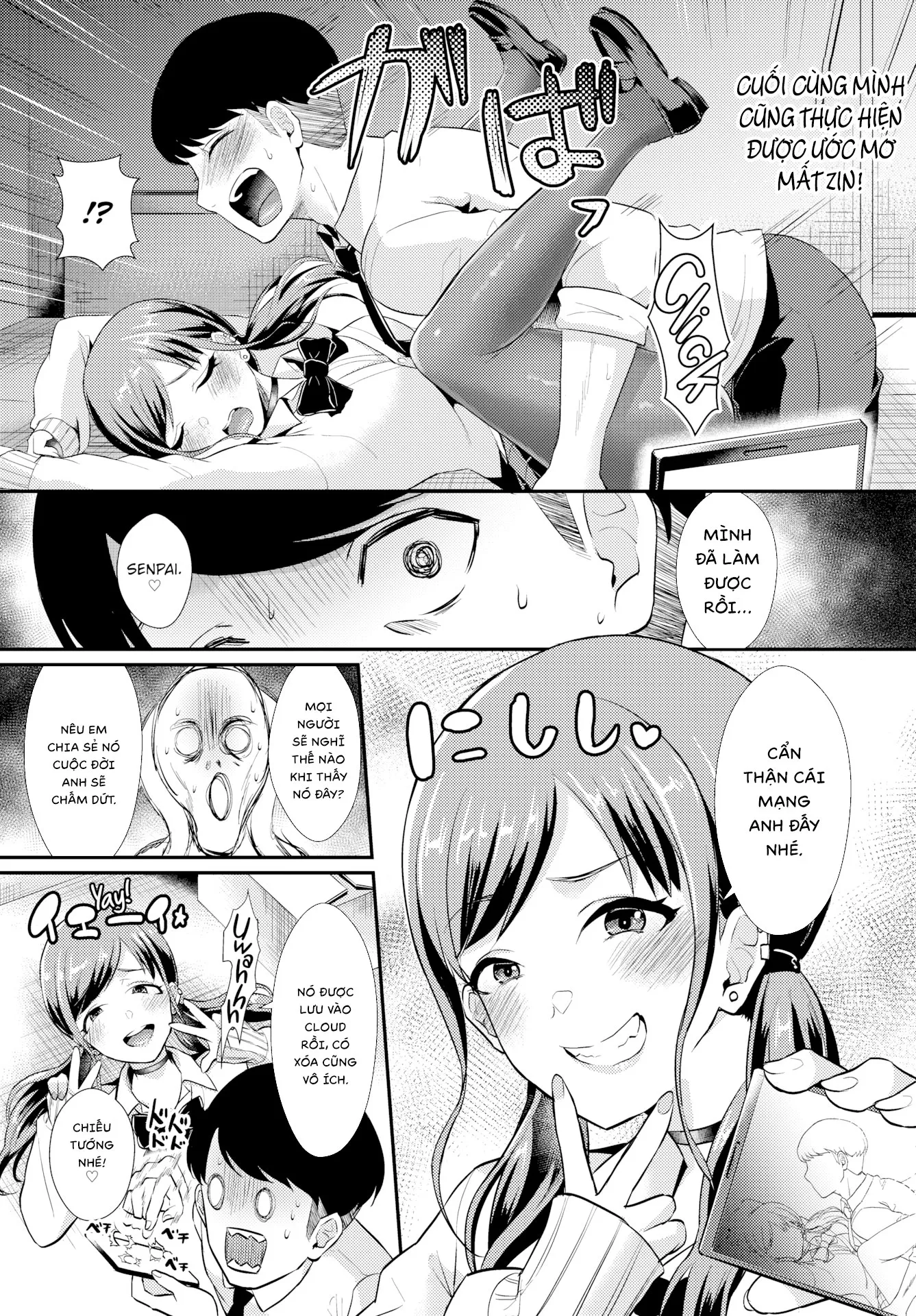 HentaiVN.net - Ảnh 6 - Don't Get Too Excited, Kouhai! - Chap 1