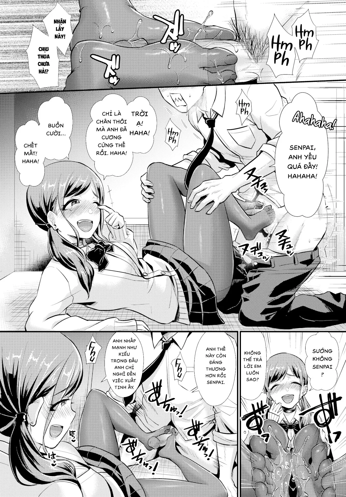 HentaiVN.net - Ảnh 9 - Don't Get Too Excited, Kouhai! - Chap 1