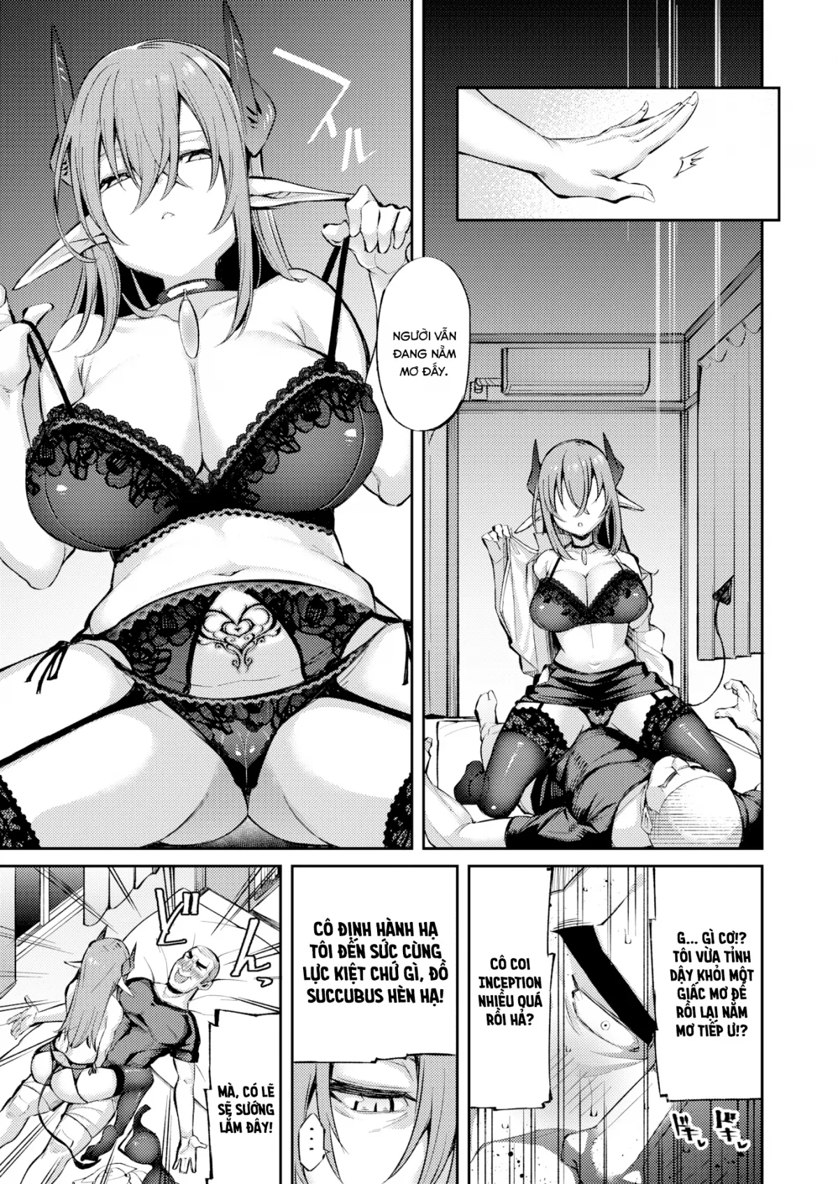 HentaiVN.net - Ảnh 7 - Ánh trăng Lilly ~Một Succubus chuyên cần~ [Moonlight Lilly ~The Workaholic Succubus~] - Chap 1