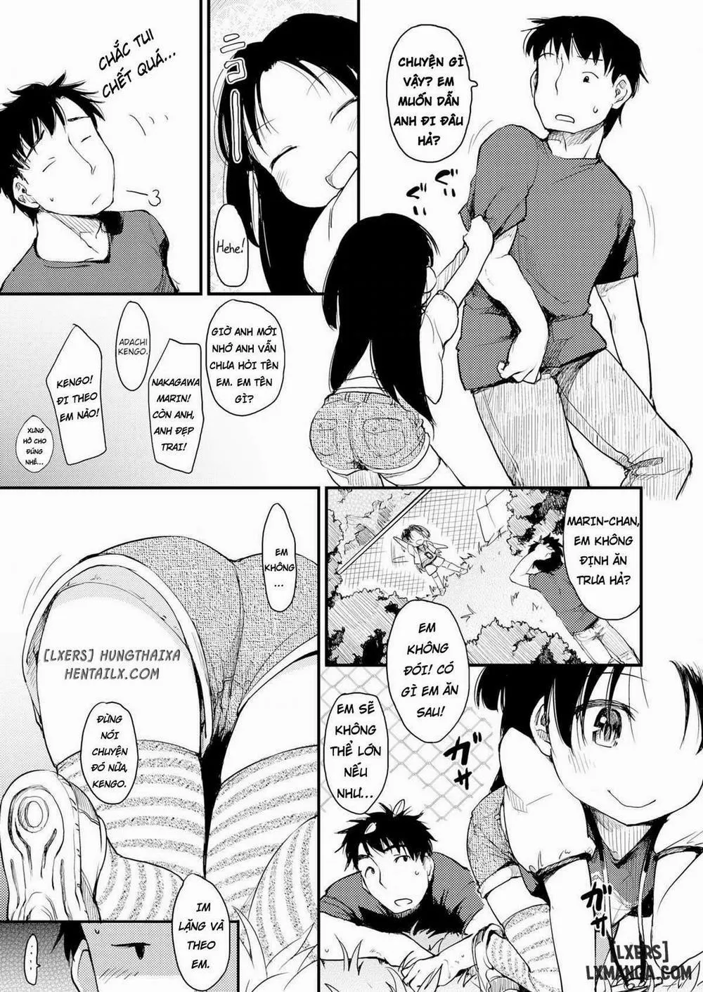 HentaiVN.net - Ảnh 5 - Summer Play - Chap 1