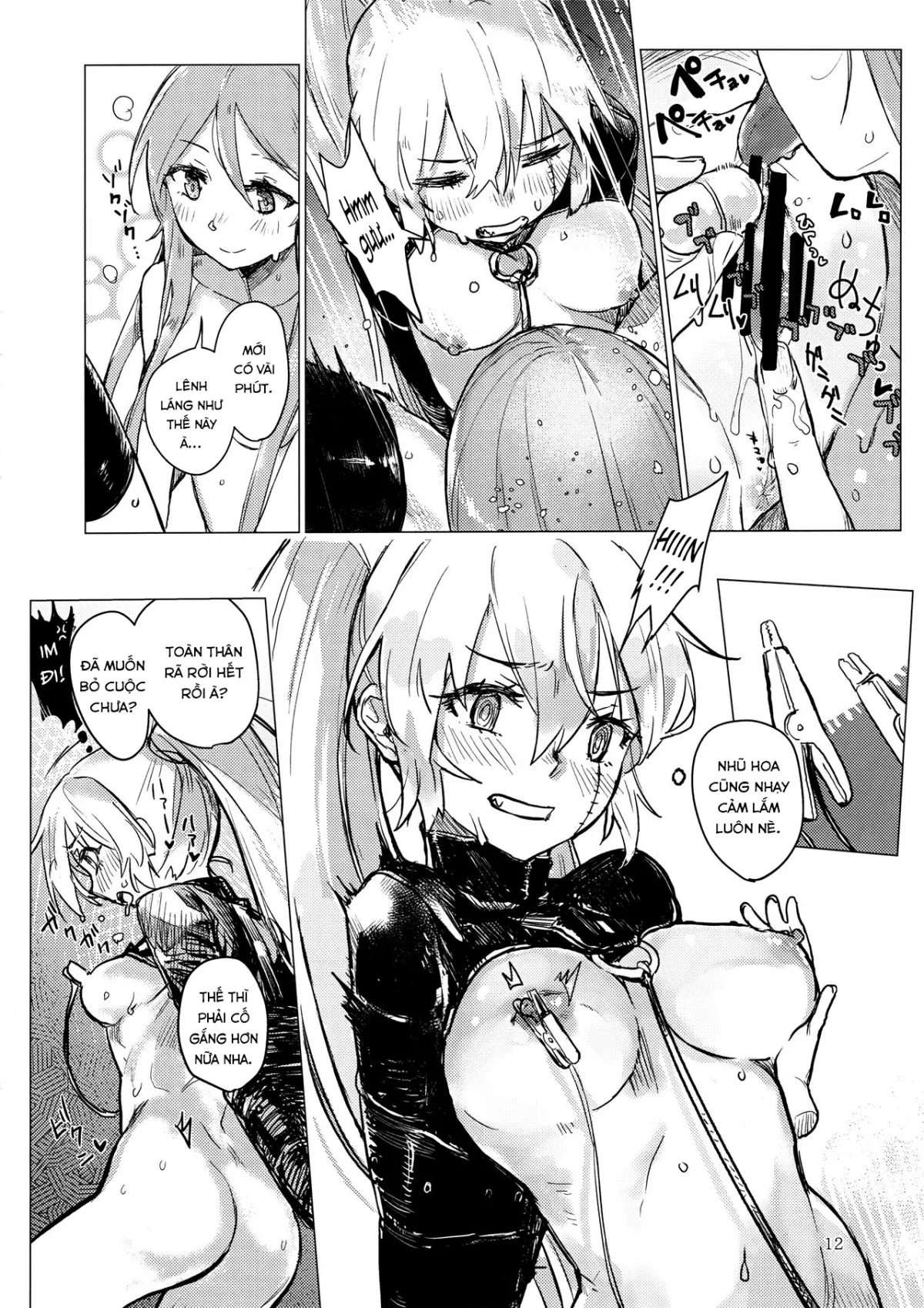 HentaiVN.net - Ảnh 9 - Yakousei no Shoujo Futari [夜行性の少女ふたり, Bản chất về đêm] - Chap 1
