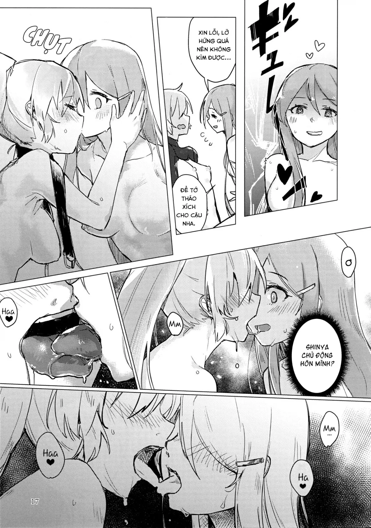 HentaiVN.net - Ảnh 13 - Yakousei no Shoujo Futari [夜行性の少女ふたり, Bản chất về đêm] - Chap 1