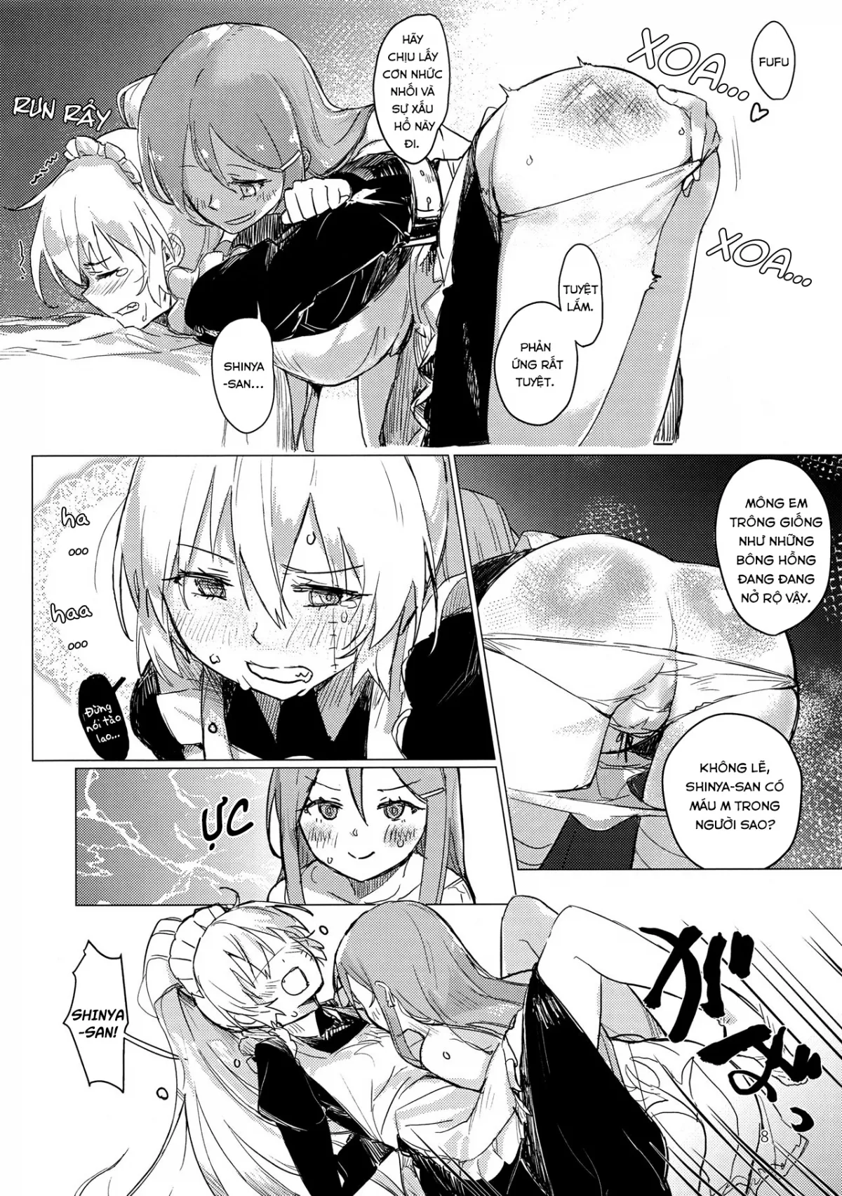 HentaiVN.net - Ảnh 6 - Yakousei no Shoujo Futari [夜行性の少女ふたり, Bản chất về đêm] - Chap 1