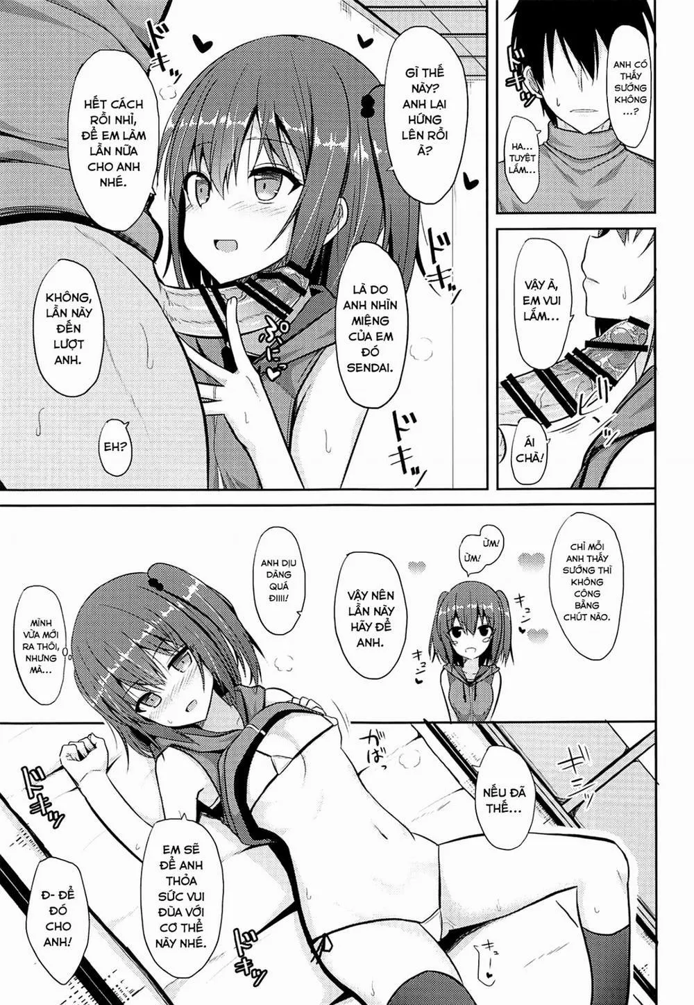 HentaiVN.net - Ảnh 15 - Sendai to H na Shiseikatsu (Kantai Collection) - Chap 1