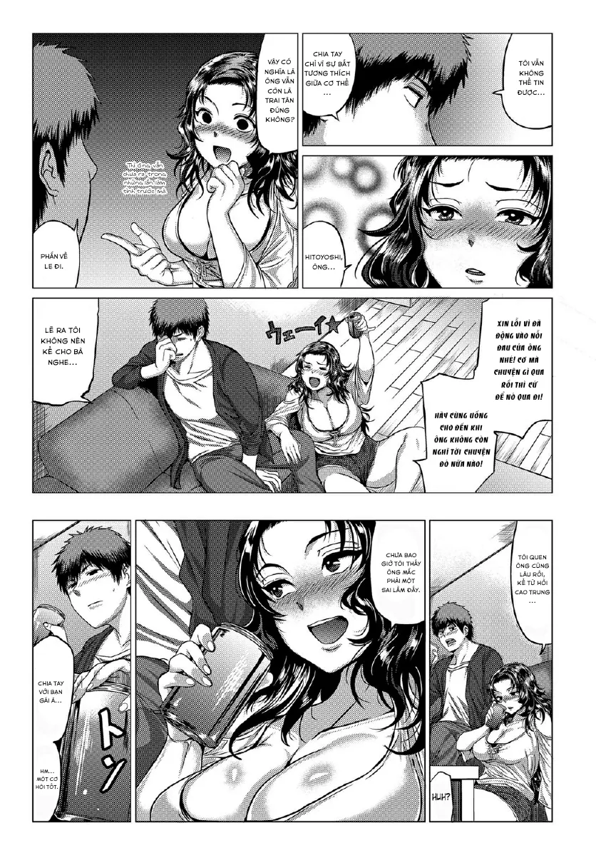 HentaiVN.net - Ảnh 7 - Suimo Amaimo [酔いも甘いも] - Chap 1