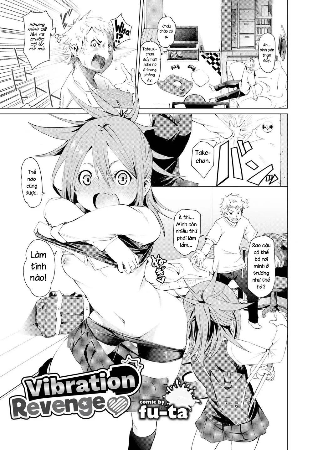HentaiVN.net - Ảnh 2 - Vibration Revenge - Chap 1