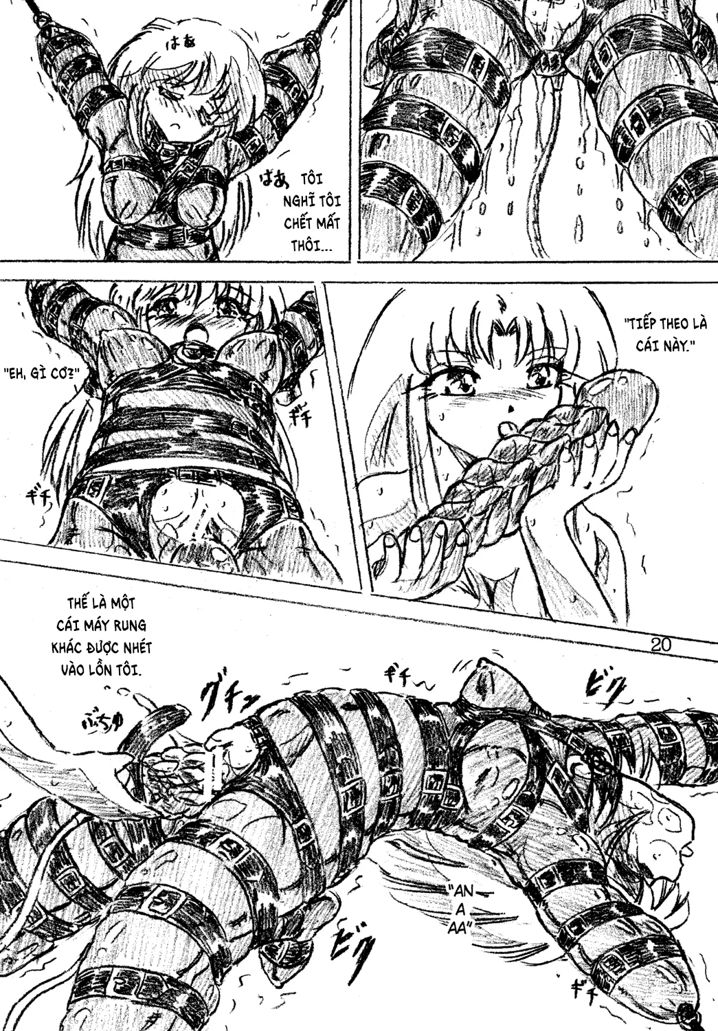 HentaiVN.net - Ảnh 16 - Jibaku-hime + Osorubeshi Kikai no Pantsu - Chap 1