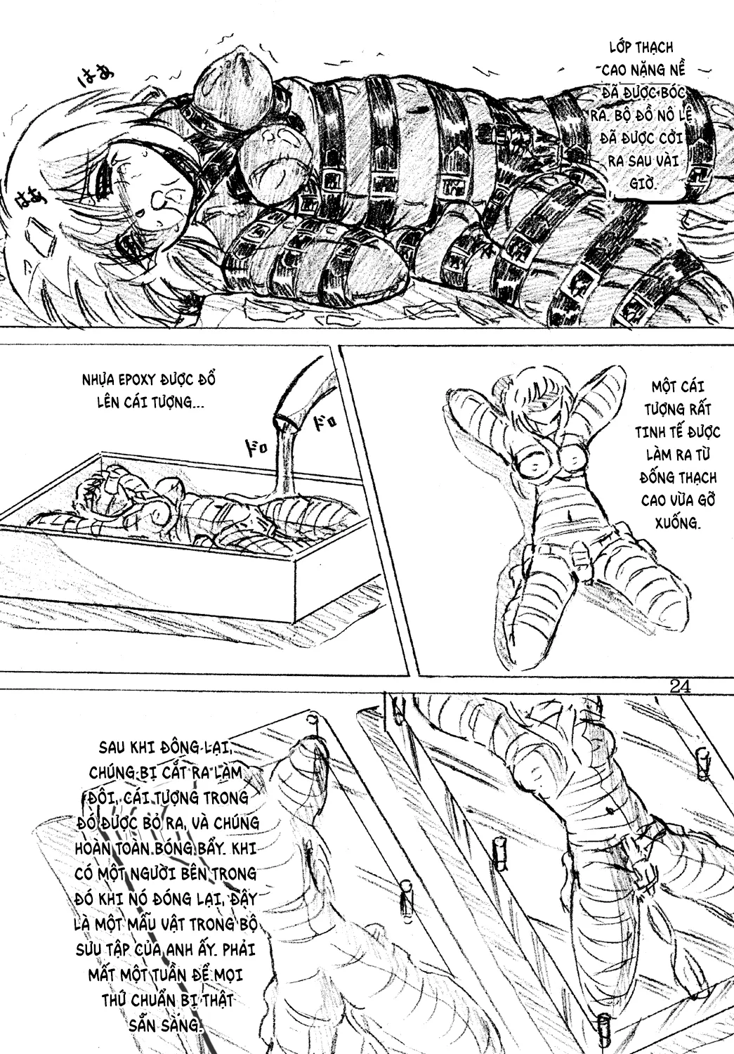 HentaiVN.net - Ảnh 20 - Jibaku-hime + Osorubeshi Kikai no Pantsu - Chap 1