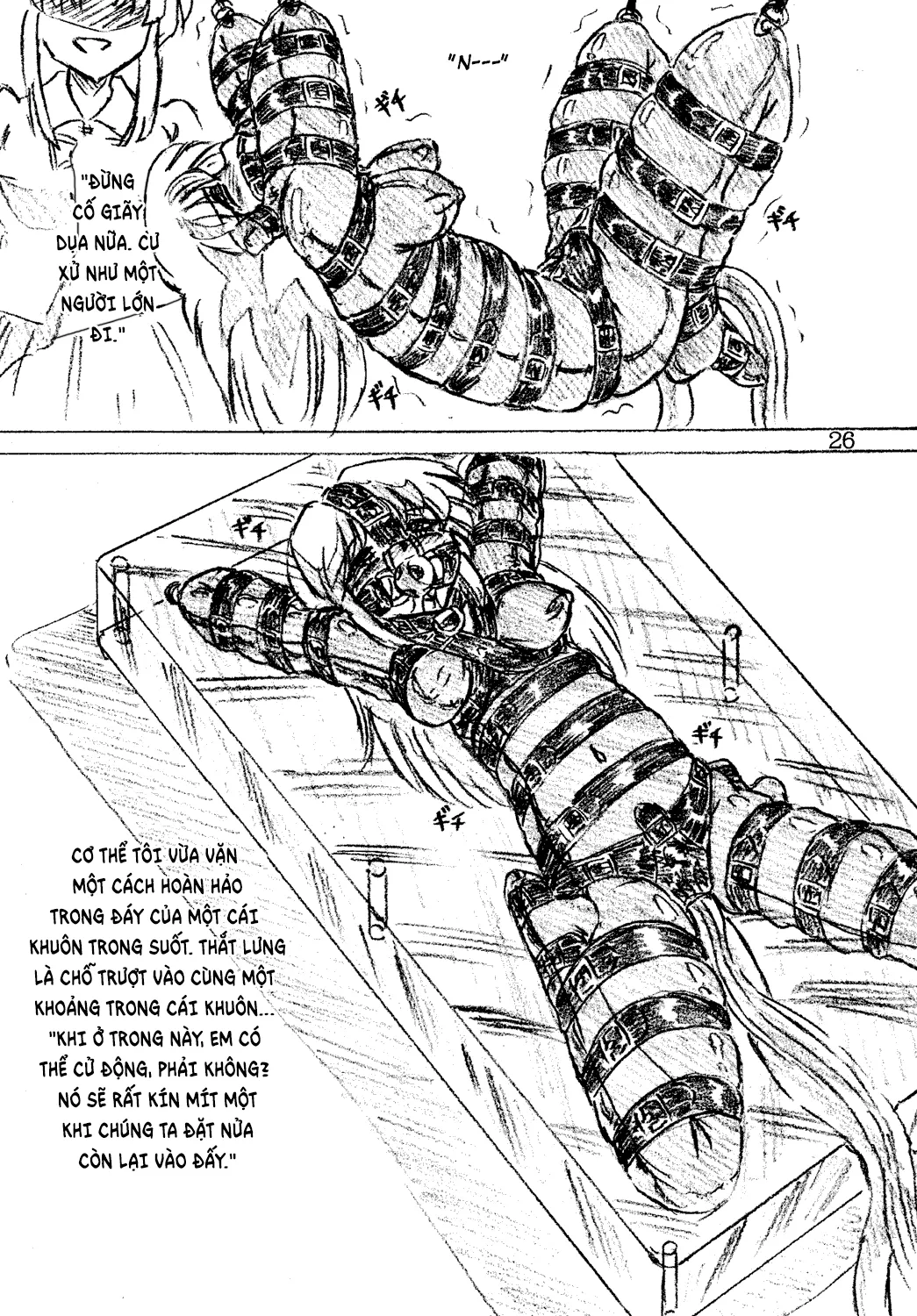 HentaiVN.net - Ảnh 22 - Jibaku-hime + Osorubeshi Kikai no Pantsu - Chap 1