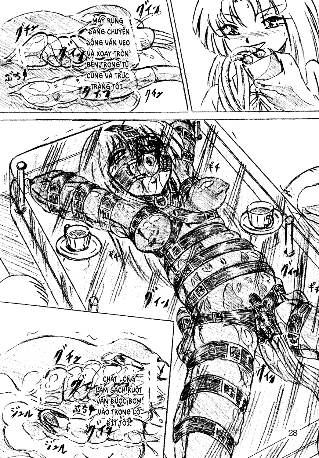 HentaiVN.net - Ảnh 24 - Jibaku-hime + Osorubeshi Kikai no Pantsu - Chap 1
