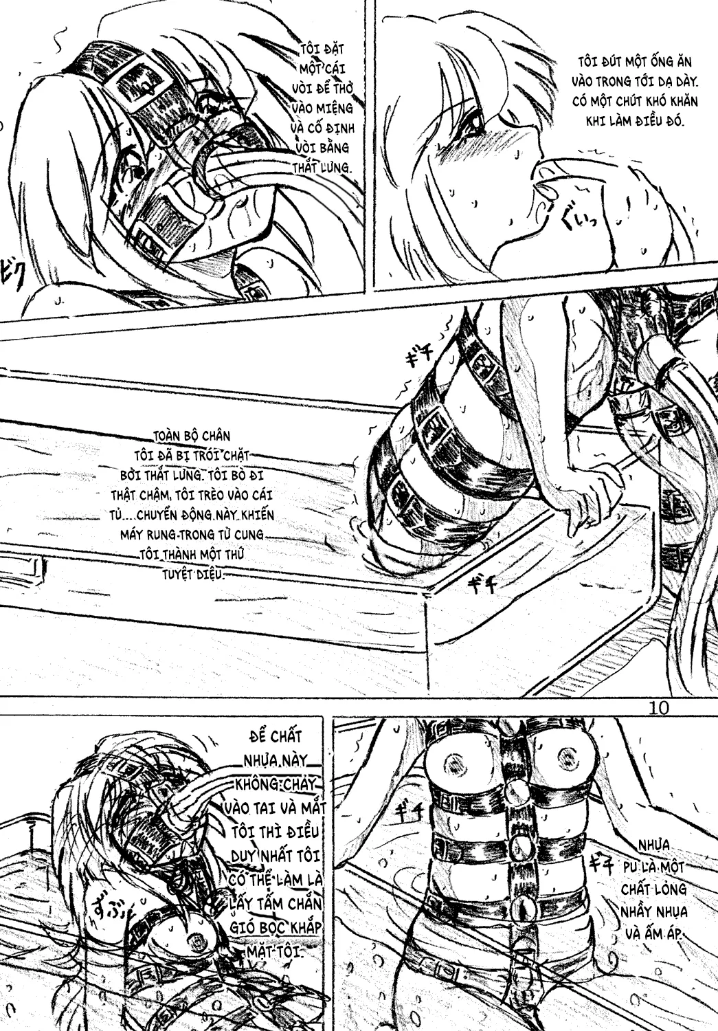 HentaiVN.net - Ảnh 6 - Jibaku-hime + Osorubeshi Kikai no Pantsu - Chap 1