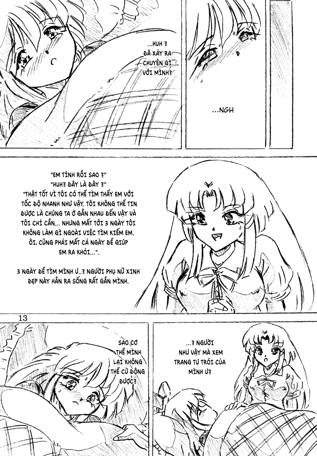 HentaiVN.net - Ảnh 9 - Jibaku-hime + Osorubeshi Kikai no Pantsu - Chap 1