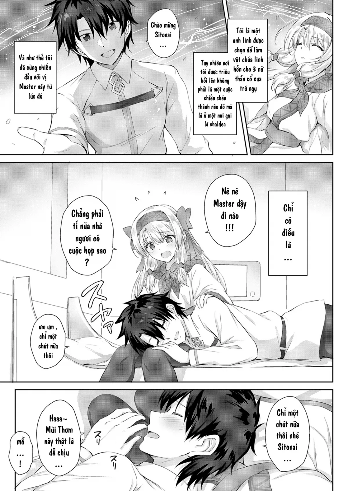 HentaiVN.net - Ảnh 2 - Sitonai Onee-chan Funtouki (Fate/Grand Order) - Chap 1