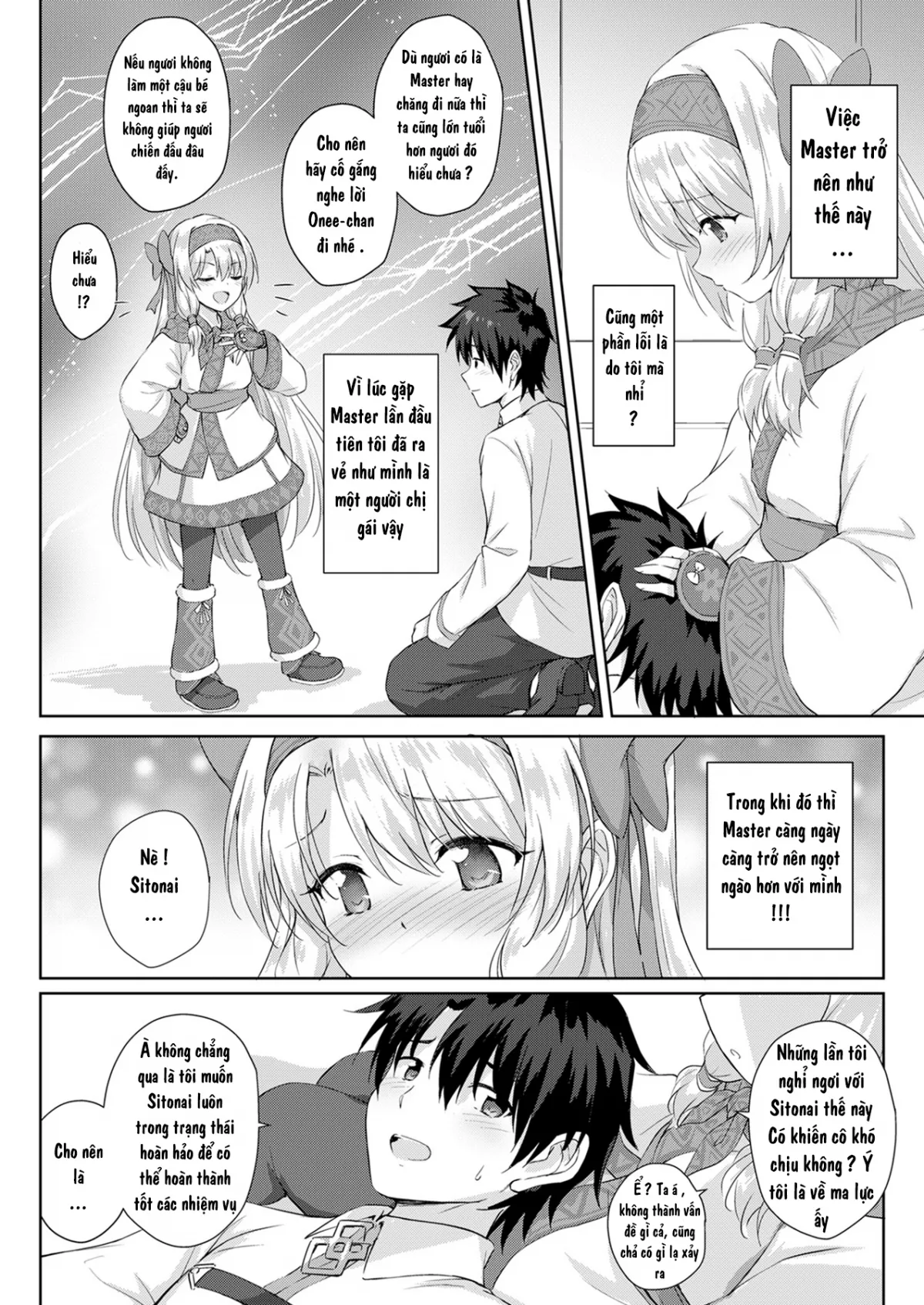 HentaiVN.net - Ảnh 3 - Sitonai Onee-chan Funtouki (Fate/Grand Order) - Chap 1