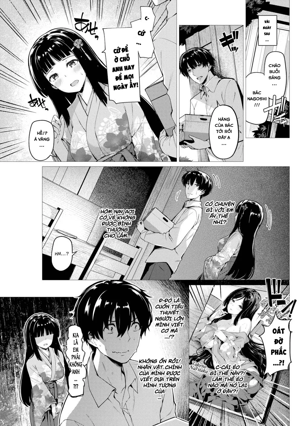 HentaiVN.net - Ảnh 4 - Chỉ Là Tiểu Thuyết Của Anh Thôi Mà!? [Blatant Fantasies] - Chap 1