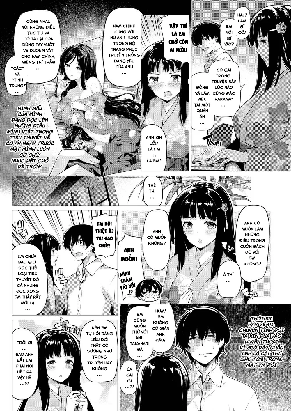 HentaiVN.net - Ảnh 5 - Chỉ Là Tiểu Thuyết Của Anh Thôi Mà!? [Blatant Fantasies] - Chap 1
