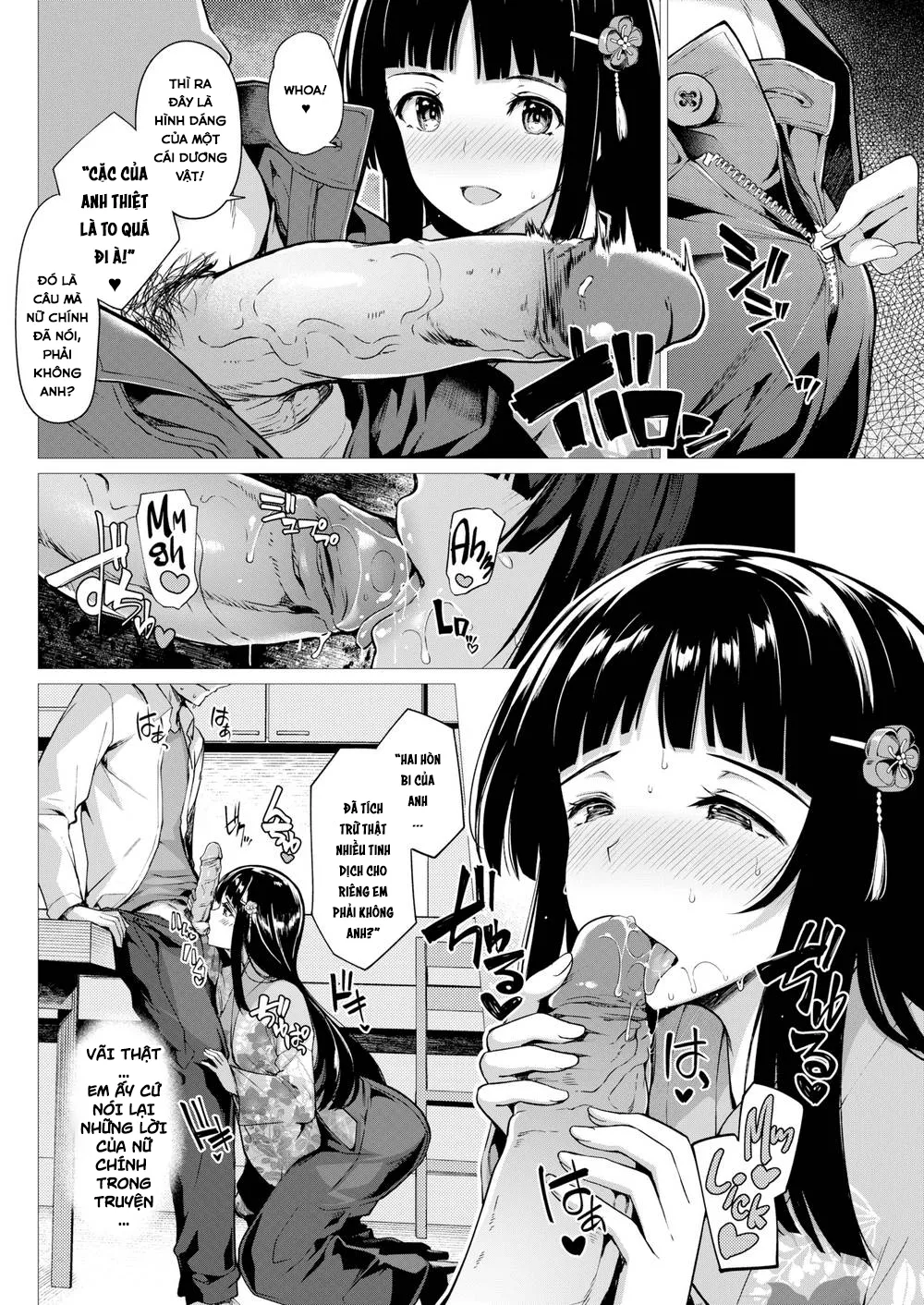 HentaiVN.net - Ảnh 7 - Chỉ Là Tiểu Thuyết Của Anh Thôi Mà!? [Blatant Fantasies] - Chap 1