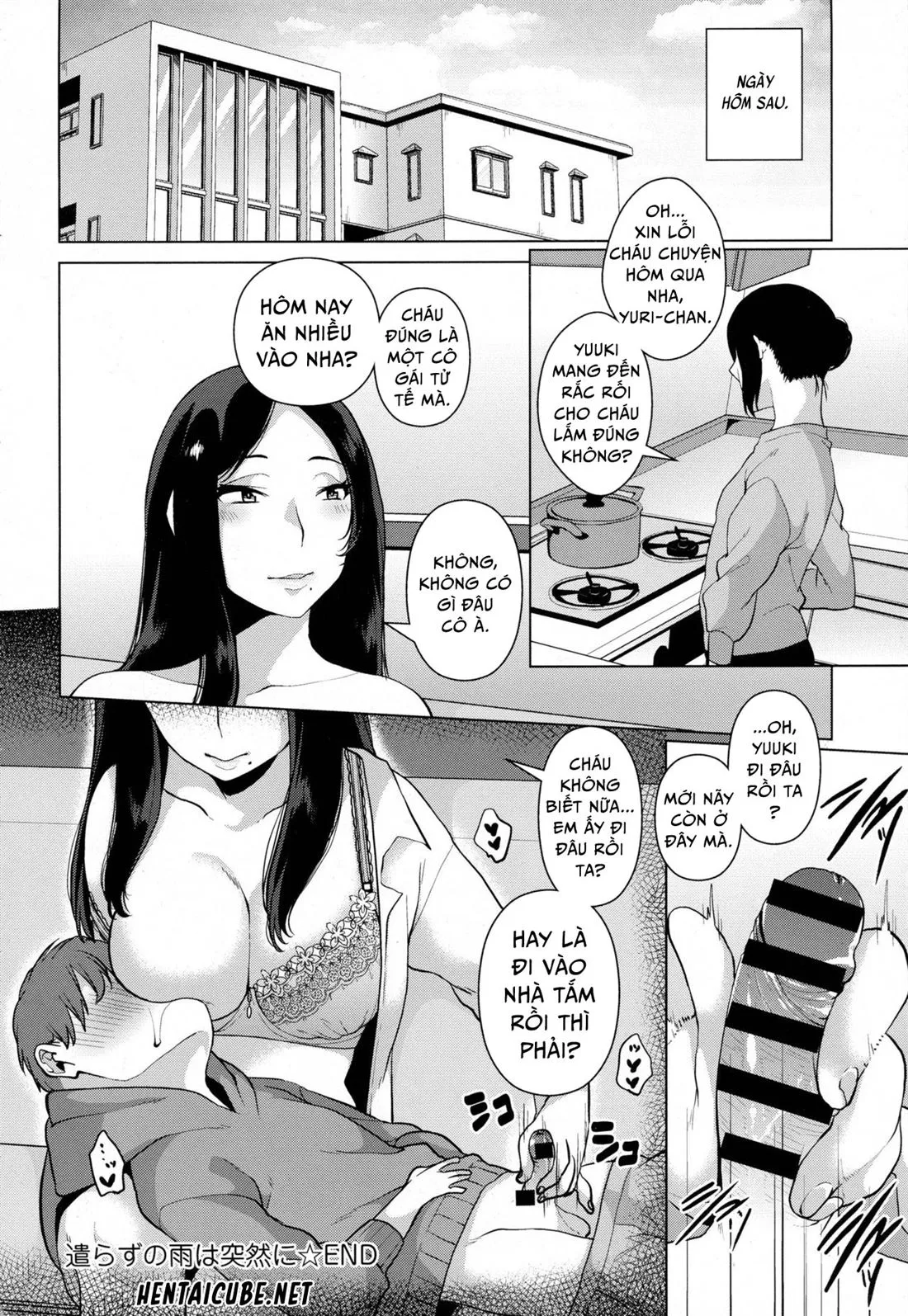 HentaiVN.net - Ảnh 20 - Yarazu no Ame wa Totsuzen ni - Chap 1