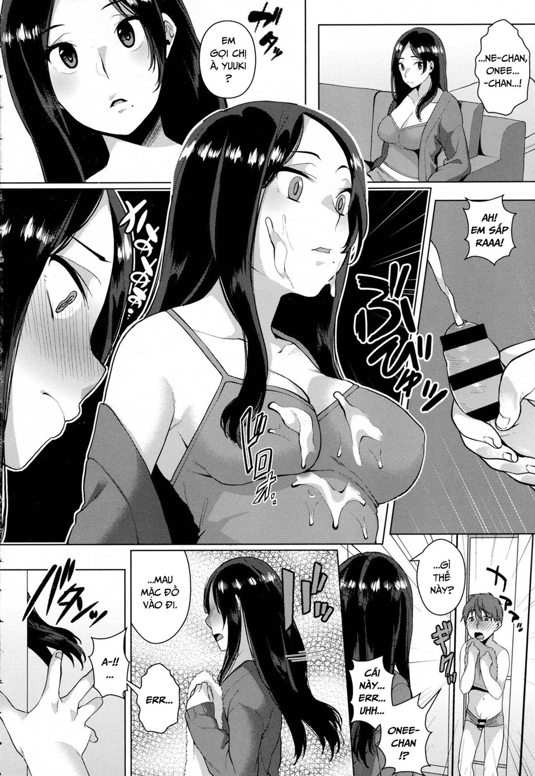 HentaiVN.net - Ảnh 4 - Yarazu no Ame wa Totsuzen ni - Chap 1