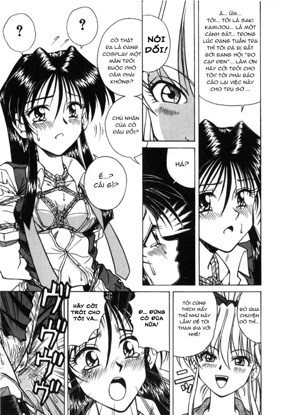 HentaiVN.net - Ảnh 8 - Sự đau khổ của cảnh sát Saki [The Suffering of Officer Saki] - Chap 1