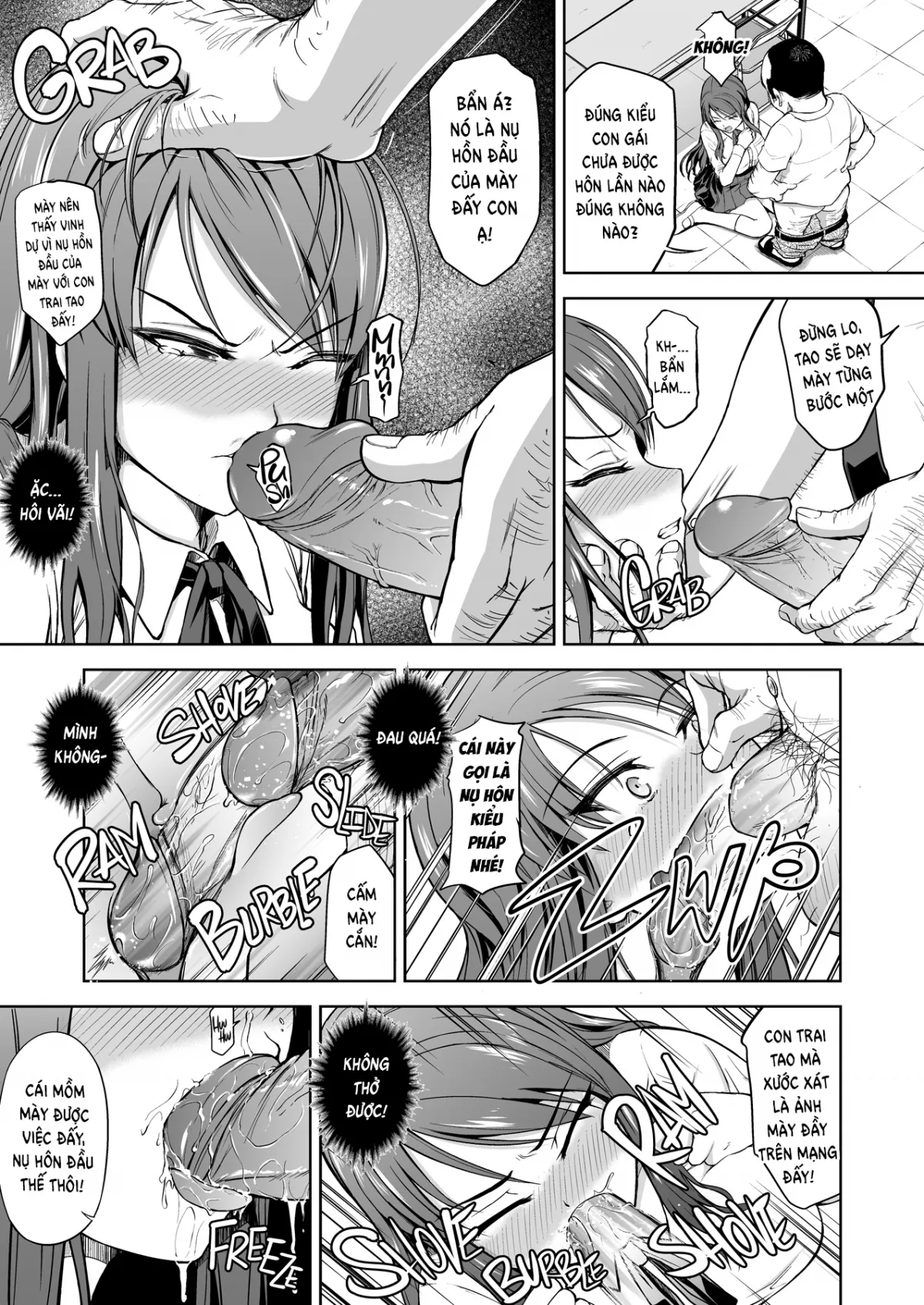 HentaiVN.net - Ảnh 12 - The Pissing Student Council President's Training [Omorashi Seitokaichou no Choukyou] - Chap 1