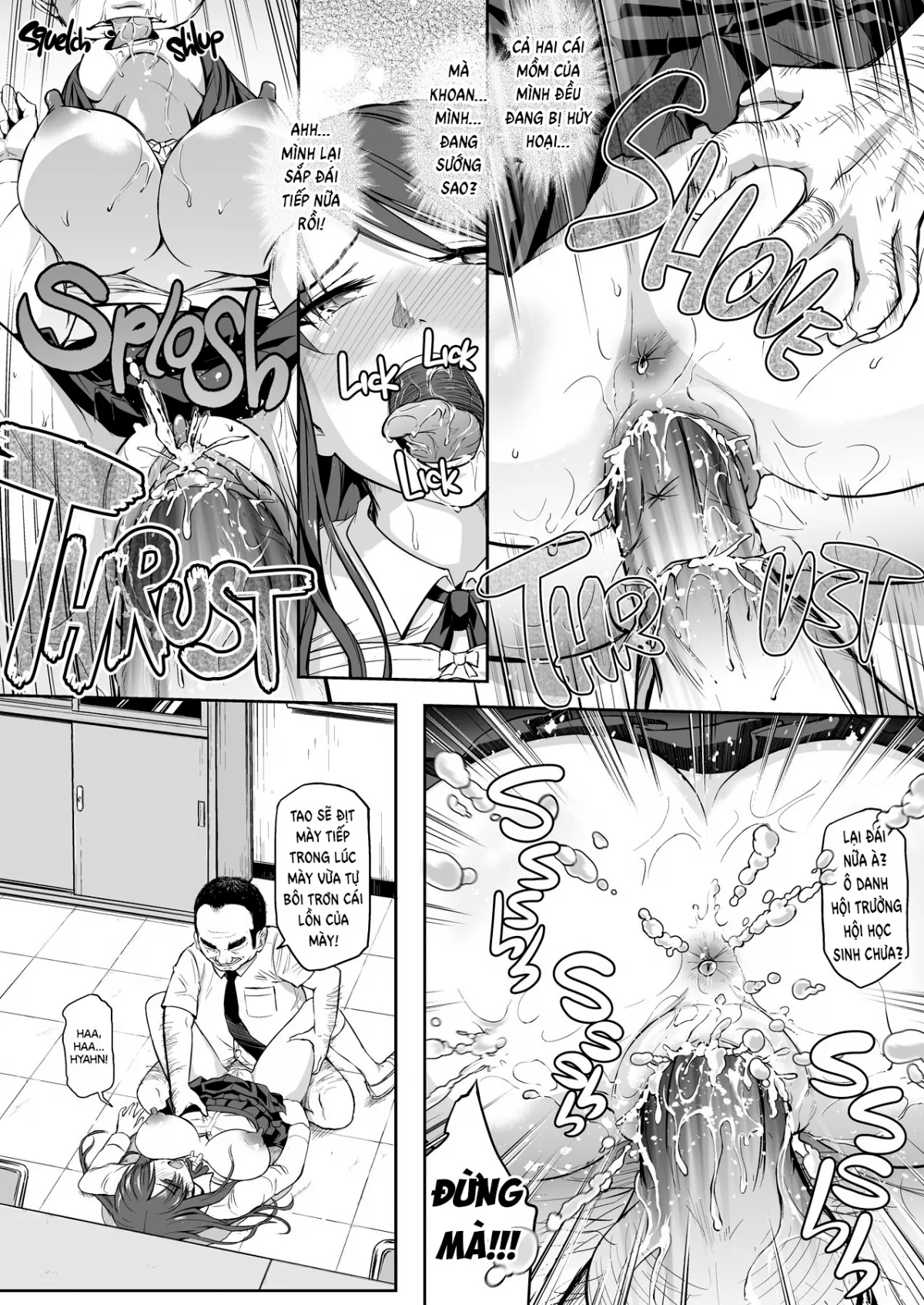 HentaiVN.net - Ảnh 22 - The Pissing Student Council President's Training [Omorashi Seitokaichou no Choukyou] - Chap 1