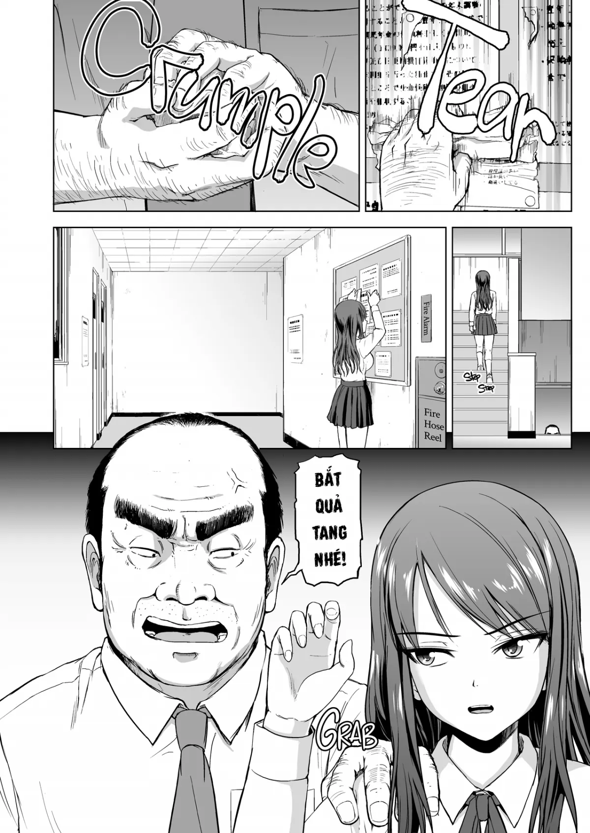 HentaiVN.net - Ảnh 4 - The Pissing Student Council President's Training [Omorashi Seitokaichou no Choukyou] - Chap 1