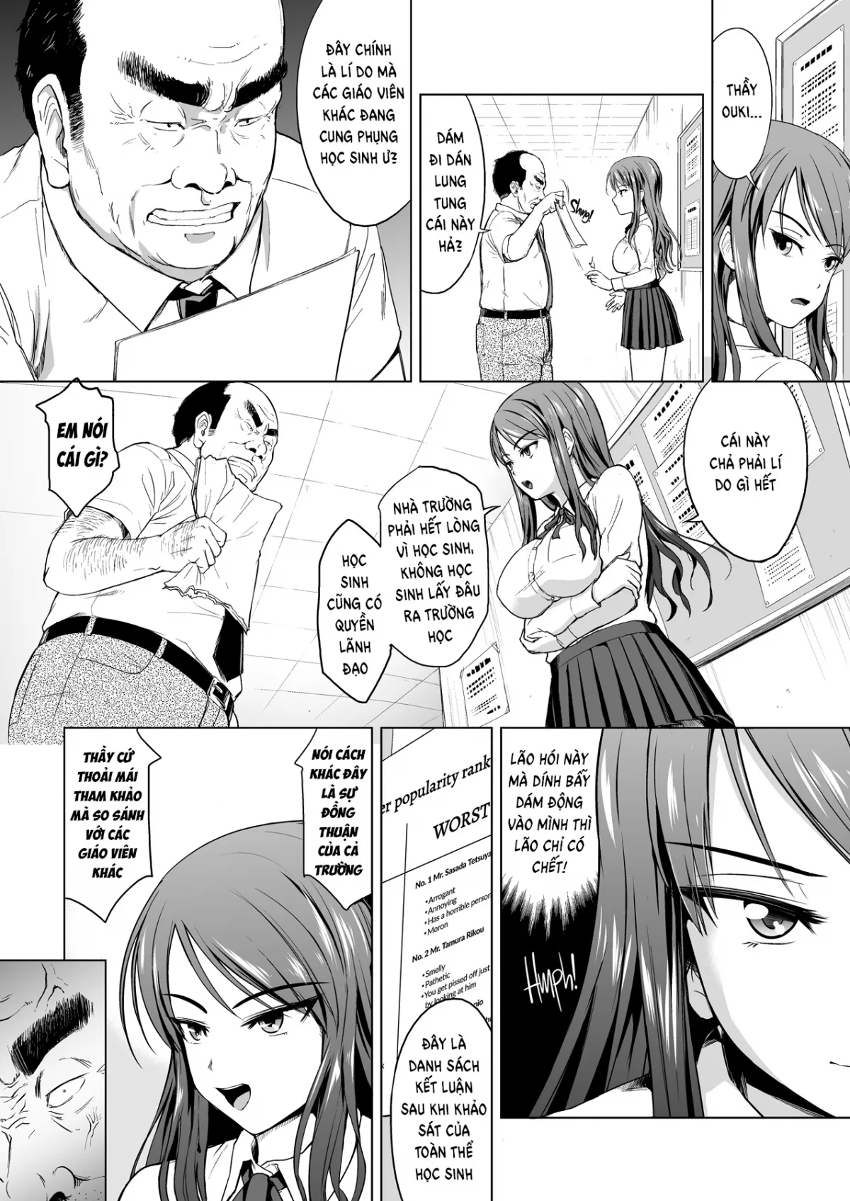 HentaiVN.net - Ảnh 5 - The Pissing Student Council President's Training [Omorashi Seitokaichou no Choukyou] - Chap 1