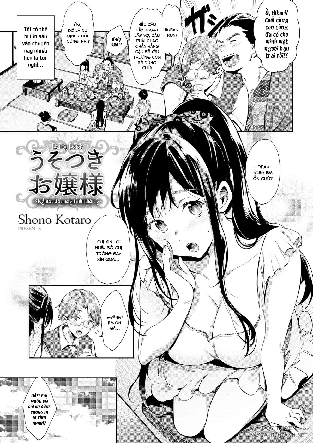 HentaiVN.net - Ảnh 3 - Lying Lady - Chap 1